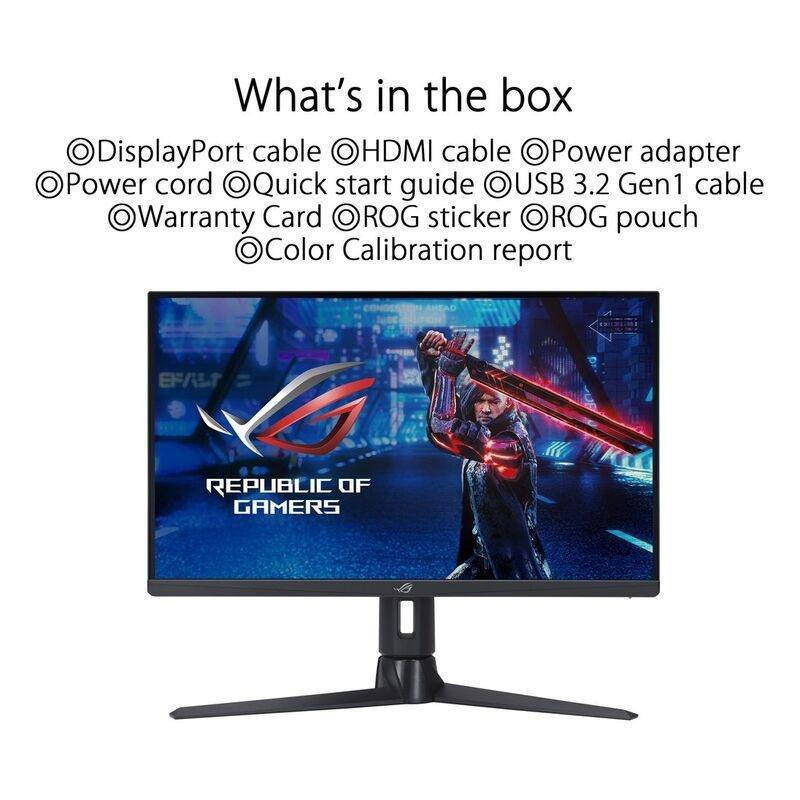 ASUS ROG Strix XG27AQMR Gaming Monitor - 27 inch 2K (2560x1440)/300Hz, , large image number 4