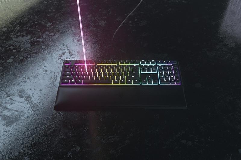 Razer Ornata V2 Mecha-Membrane Gaming Keyboard with Razer Chroma RGB - (US), , large image number 1