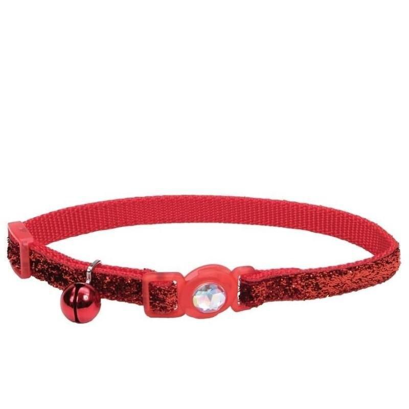 Coastal Safe Red Adjustable Breakaway Cat Collar, , medium