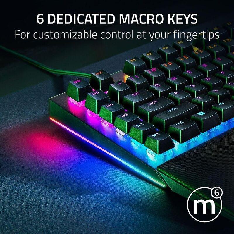 Razer BlackWidow V4 Mechanical Gaming Keyboard - Yellow Switch - Razer Chroma RGB - (US English), , large image number 1