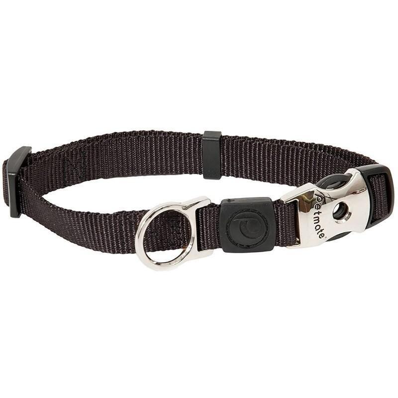 Petmate Signature Deluxe Collar - Coal - 5/8 x 10-16", , large image number 0