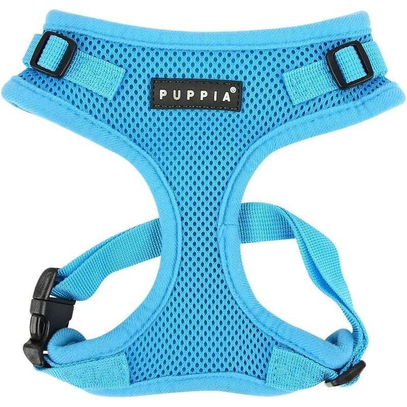 Puppia Authentic Puppia Ritefit Harness with Adjustable Neck - Sky Blue - Medium, , large image number 0