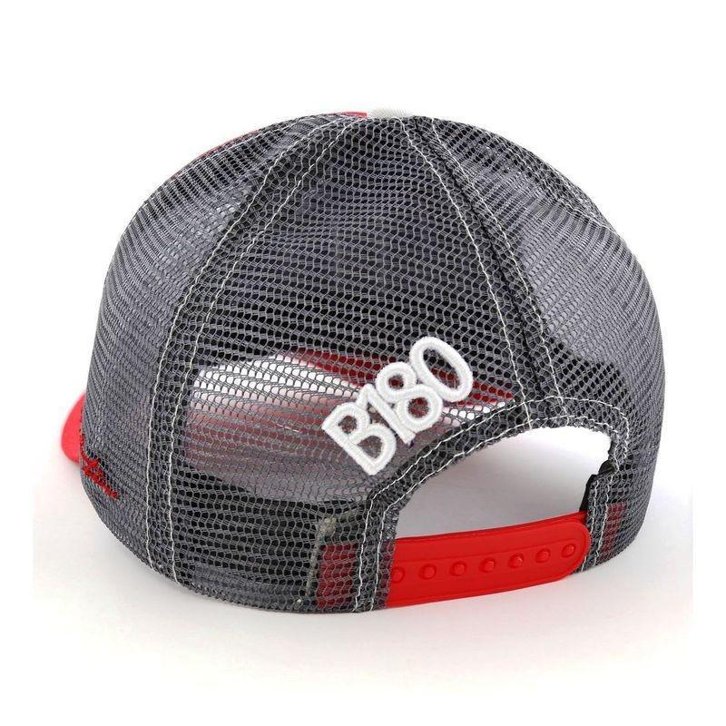 B180 UAE Sharjah Classic 2 Unisex Cap Red + Grey, , large image number 3