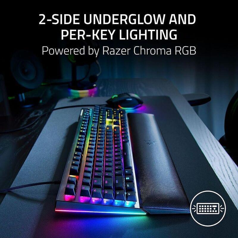 Razer BlackWidow V4 Mechanical Gaming Keyboard - Green Switch - Razer Chroma RGB (US English), , large image number 2