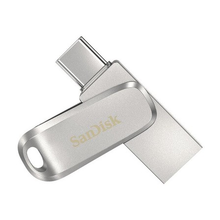 SANDISK - Sandisk 64GB Ultra-Dual Drive Luxe USB 3.1 Flash Drive USB Type-C/Type-A