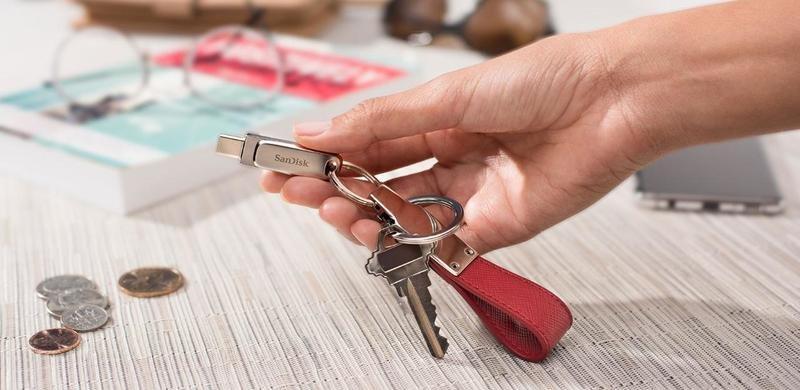Sandisk 256GB Ultra-Dual Drive Luxe USB 3.1 Flash Drive USB Type-C/Type-A, , large image number 4