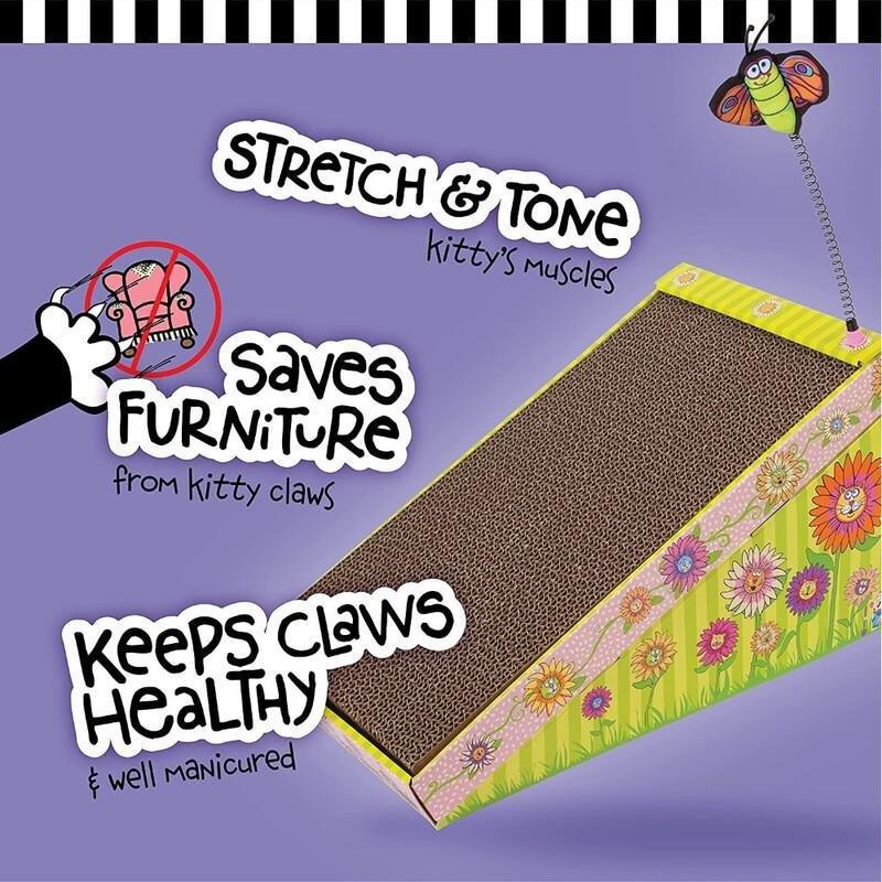 Petmate Fat Cat Big Mama Scratch N Play Ramp, , large image number 2