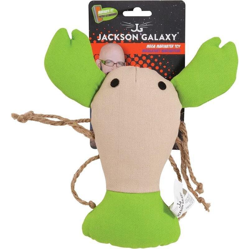 Petmate Jackson Galaxy Marinater Cat Toy Lobster - Large, , large image number 0
