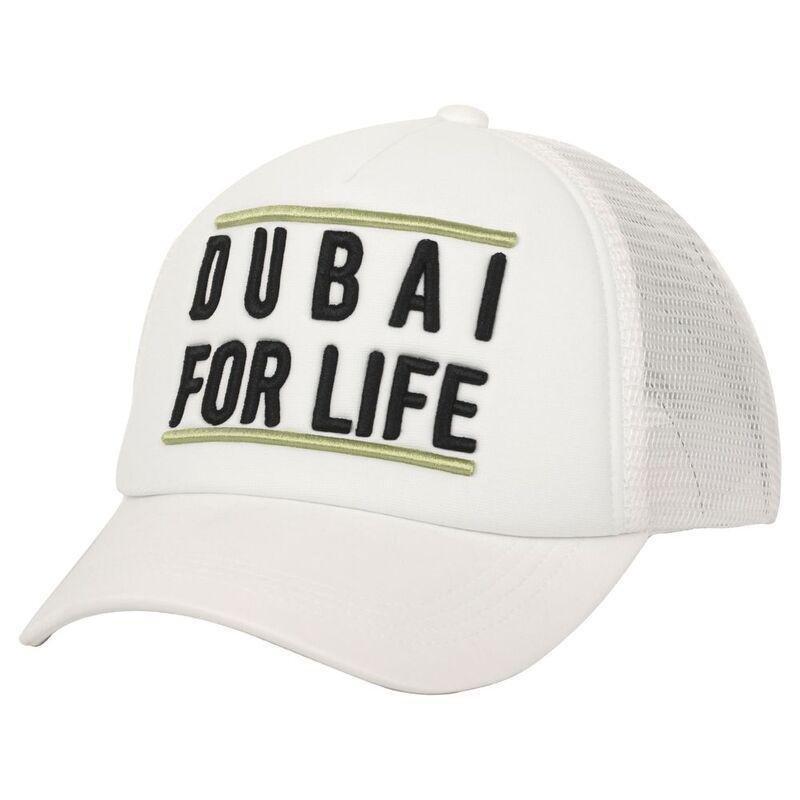 B180 Dubai For Life Unisex Trucker Cap White, , large image number 0