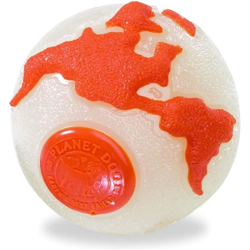 Planet Dog Orbee-Tuff Durable Chew-Fetch Ball Dog Toy - Orange - Large, , large image number 0