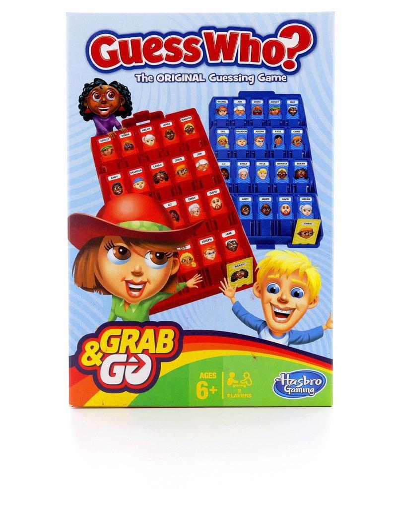 Hasbro Guess Who Grab & Go Board Game, , large image number 0