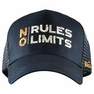 QUEUE - Queue No Rules Navy Blue Motivation Logo Cap Adult 58cm
