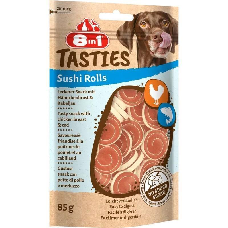 8IN1 Tasty Sushi Rolls 85G, , large image number 0