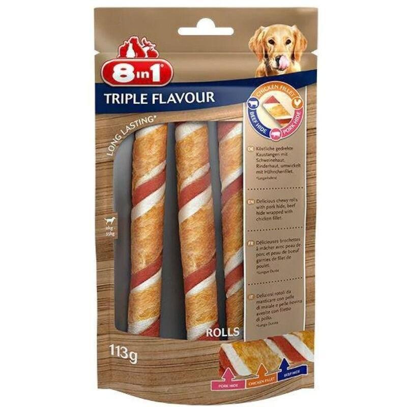 8IN1 Triple Flavour Rolls 113G 36, , large image number 0