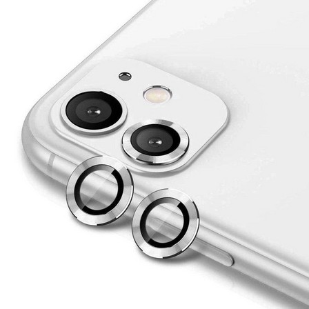 HYPHEN - HYPHEN Camera Lens Protector Silver for iPhone 11