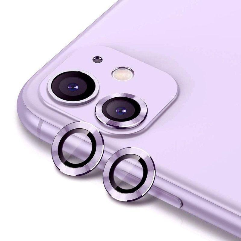 HYPHEN Camera Lens Protector Purple for iPhone 11, , large image number 0