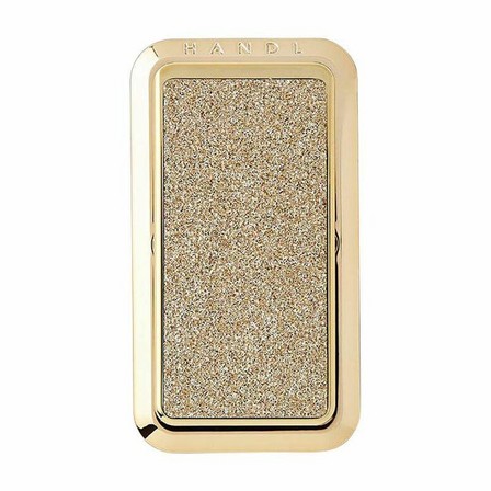 HANDL NEW YORK - Handl New York Smoothe Glitter Grip & Stand Champagne Gold for Smartphones