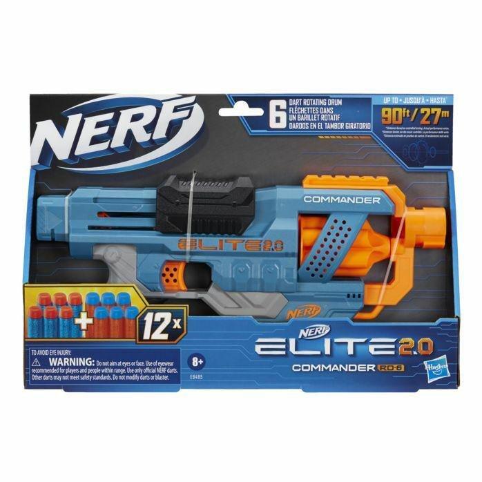 Nerf Elite 2.0 Commander RD 6 Blaster, , large image number 0