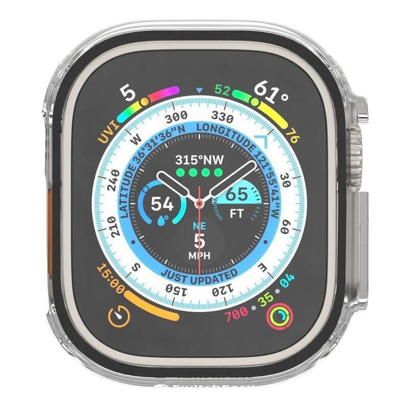 Switcheasy Hybrid Watch Case for Apple Watch 49mm - Transparent, , large image number 1