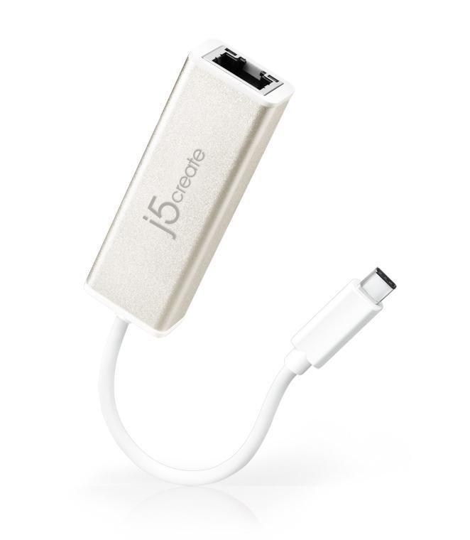 j5create USB-C Gigabit Ethernet Adapter, , large image number 0
