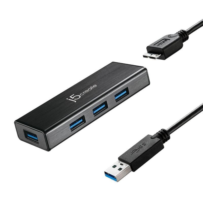 j5create USB 3.0 4-Port Hub, , large image number 0