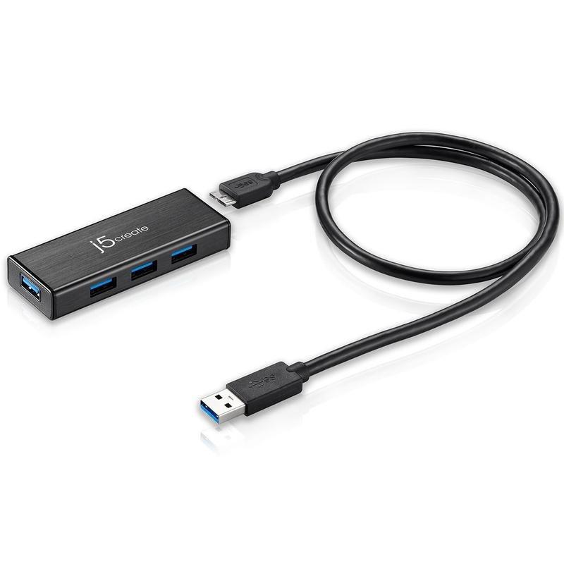 j5create USB 3.0 4-Port Hub, , large image number 3