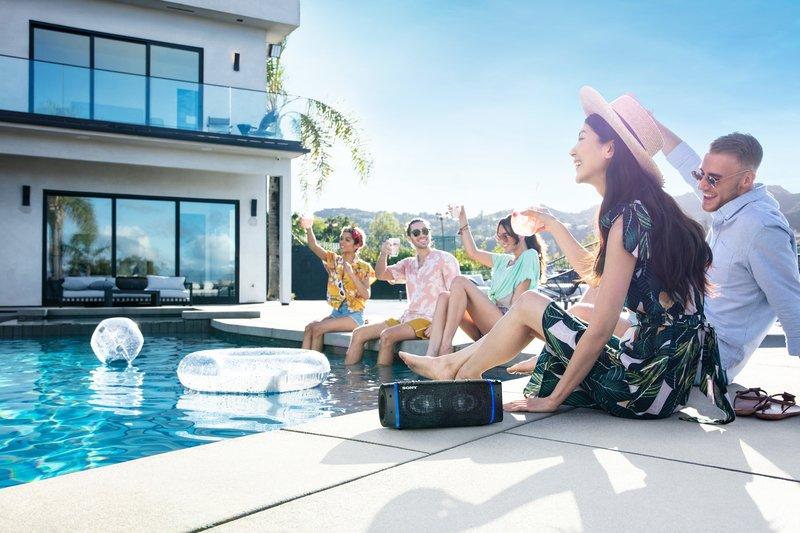Sony XB33 Black Durable Bluetooth Party Speaker, , large image number 13