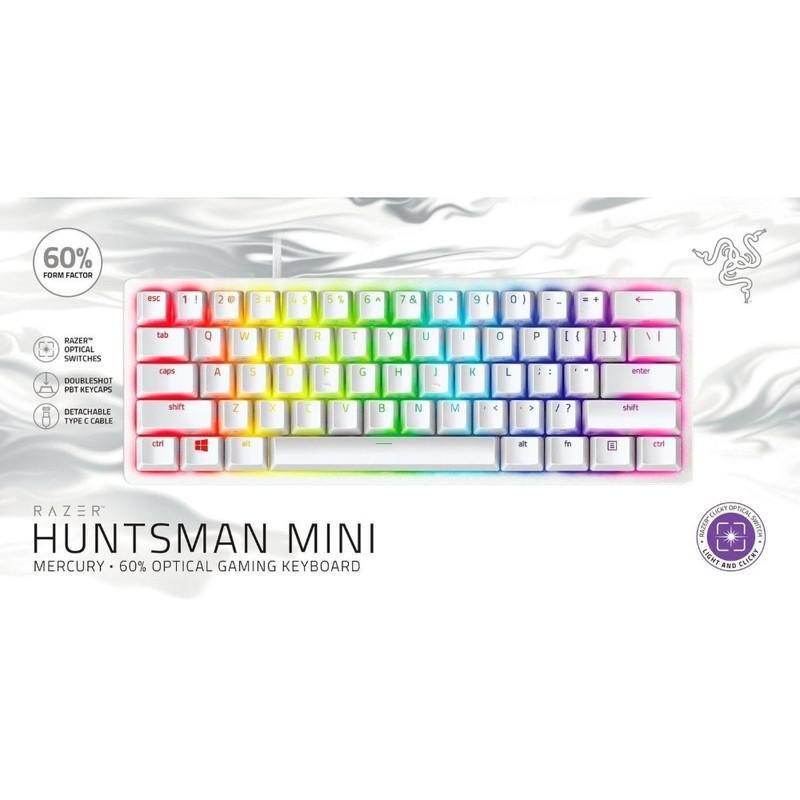 Razer Huntsman Mini Mercury Edition Purple Switch Gaming Keyboard, , large image number 2