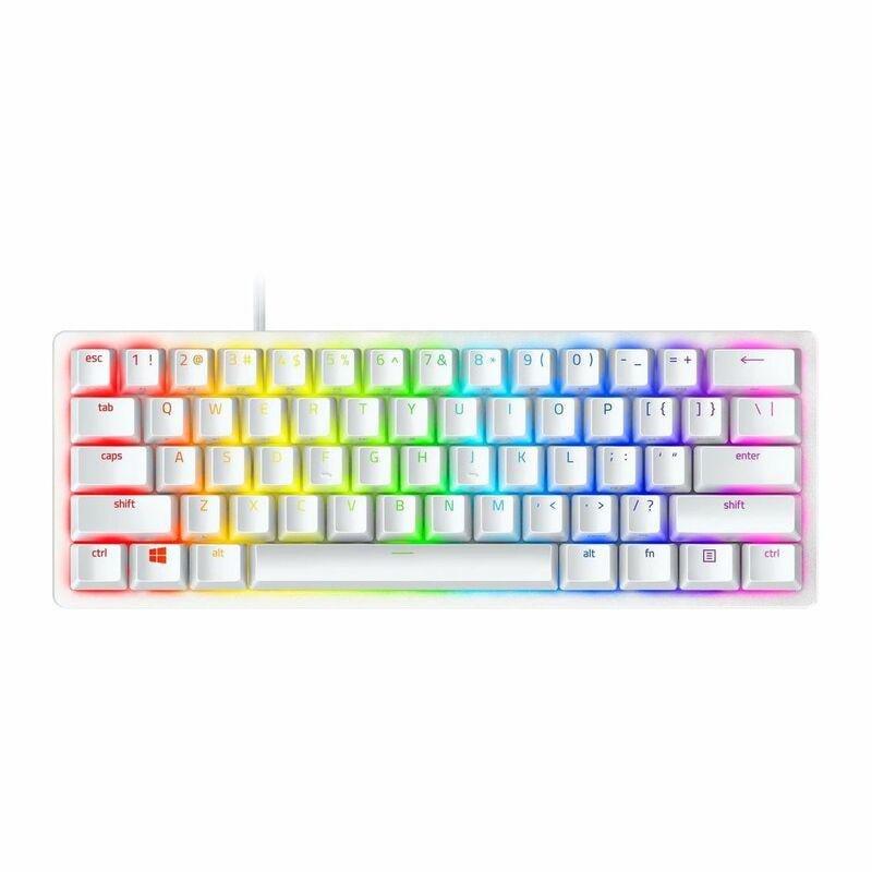 Razer Huntsman Mini Mercury Edition Red Switch Gaming Keyboard, , large image number 0