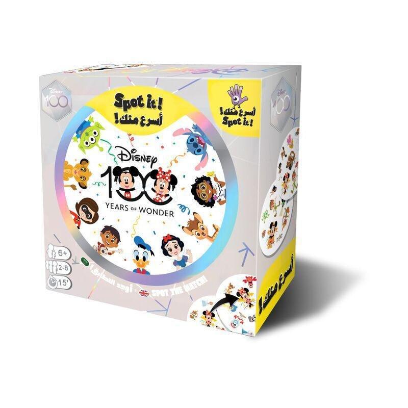 Zygomatic Spot It Disney 100 Years Of Wonder Card Game, , large image number 0