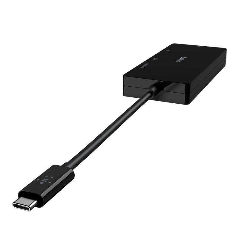 Belkin Interface Hub USB-C to HDMI/VGA/DVI/Display Port Black, , large image number 4