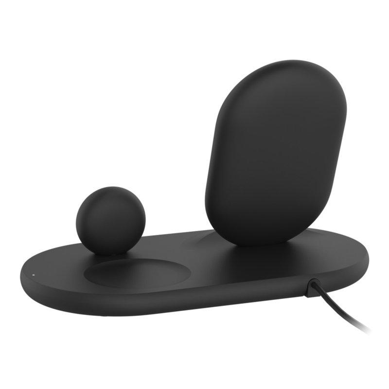 Belkin 3-in-1 Wireless Pad/Stand/Apple Watch Black, , large image number 1