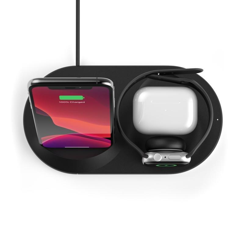 Belkin 3-in-1 Wireless Pad/Stand/Apple Watch Black, , large image number 2