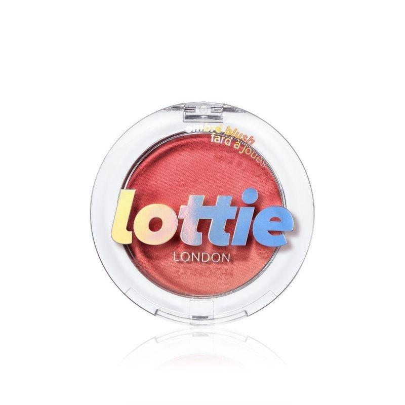 Lottie Ombre Blush Duo Tone Ombre Powder Blush Red Hot Deep Berry, , large image number 0