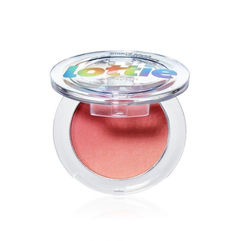 Lottie Ombre Blush Duo Tone Ombre Powder Blush Red Hot Deep Berry, , large image number 1