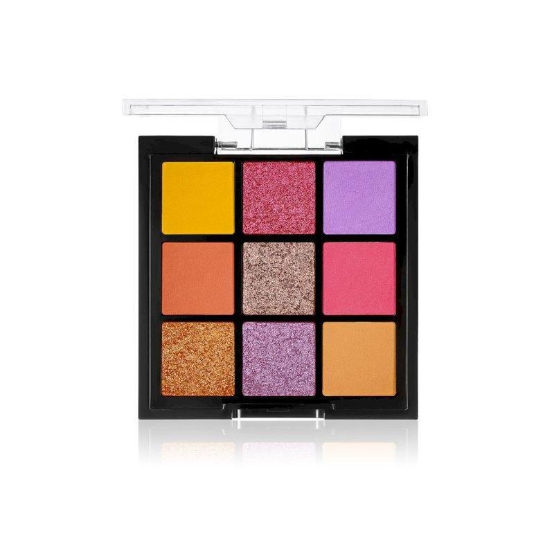 Lottie Laila Loves Palette Neon 9 Shade E/S Palette Ibiza Yellow & Pink, , large image number 3