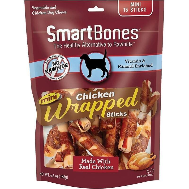 Smartbones Chicken Wrap - Mini Sticks Chicken 9 Pk, , large image number 0