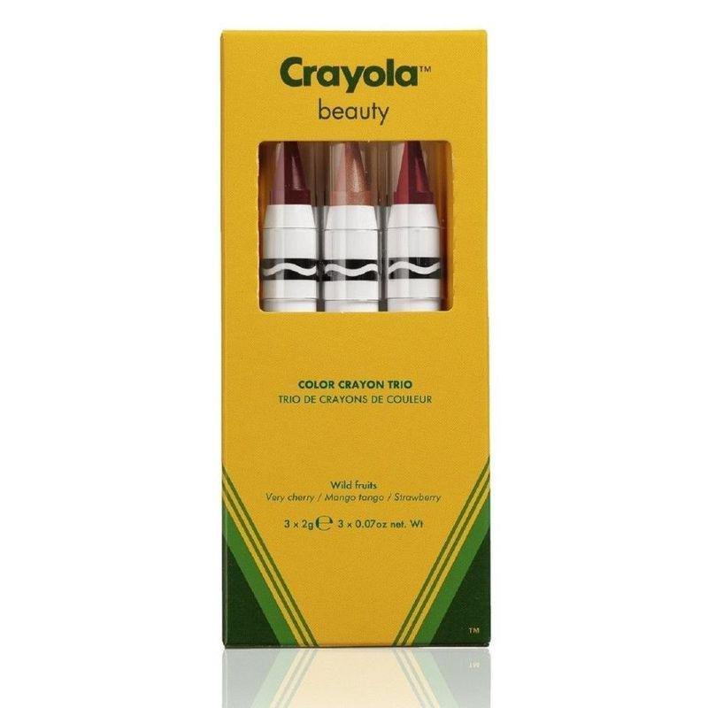 Crayola Beauty Crayon Trio Wild Fruits - Very Cherry/Mango Tango/Strawberry, , large image number 2