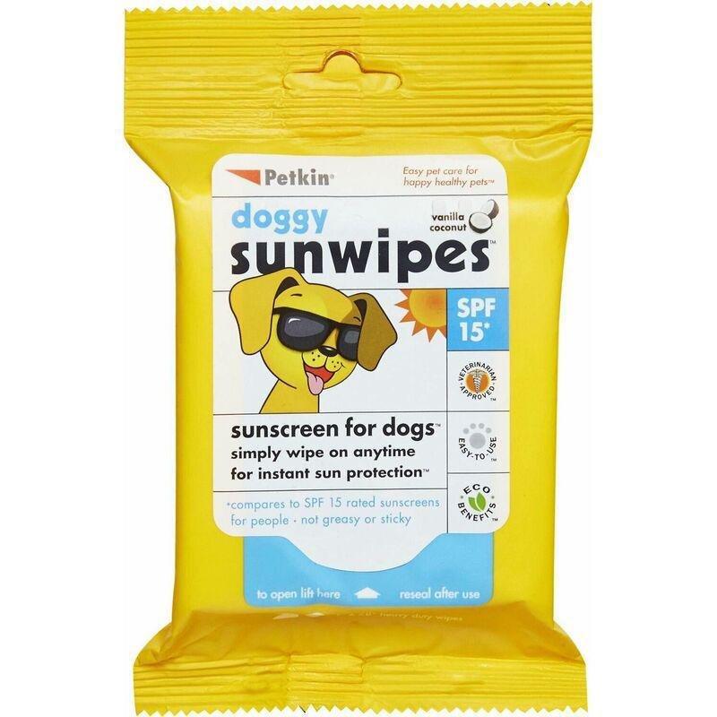 Petkin Doggy Sun Wipes 20Ct, , large image number 0