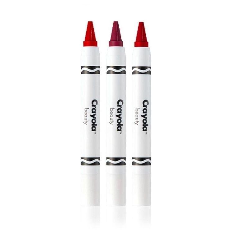 Crayola Beauty Crayon Trio Romantic Reds - Strawberry/Maroon/Red, , large image number 0