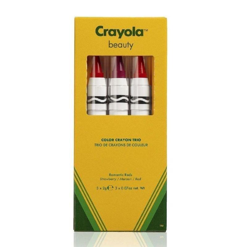 Crayola Beauty Crayon Trio Romantic Reds - Strawberry/Maroon/Red, , large image number 3