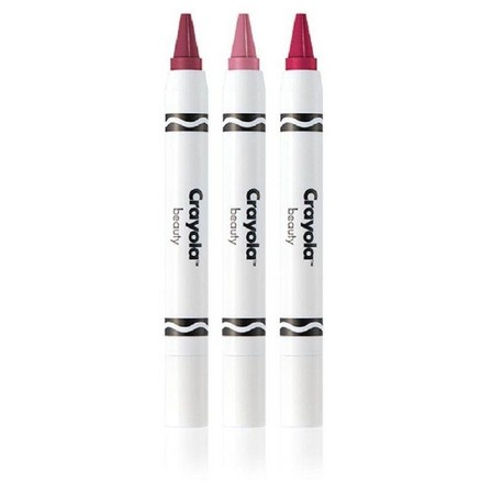 CRAYOLA BEAUTY - Crayola Beauty Crayon Trio Mauve It! - Mauvelous/Rose/Velvet Pink