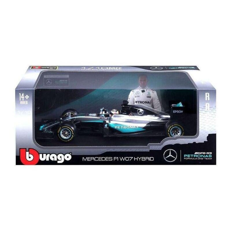 BBURAGO - BBurago 1.18 Mercedes Amg Petronas Die-Cast Model Car