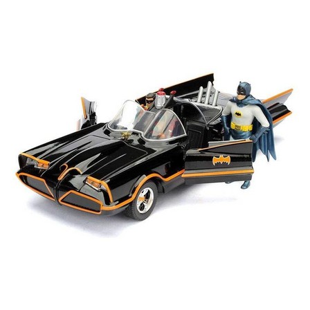 JADA TOYS - Jada DC Comics Batman 1966 Classic Batmobile 1.24 Scale Die-Cast Model Car