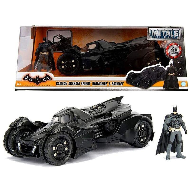 Jada DC Comics Batman Arkham Knight Batmobile 1.24 Scale Die-Cast Model Car, , large image number 1