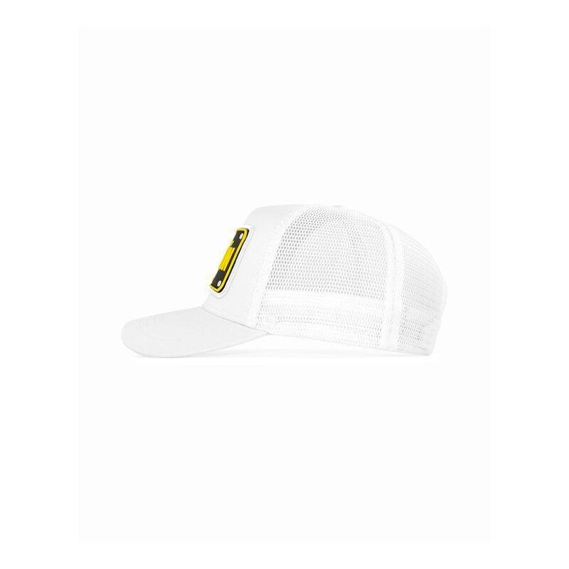 John Hatter El Patron White Rubber Patch Cap Unisex Cap White, , large image number 2