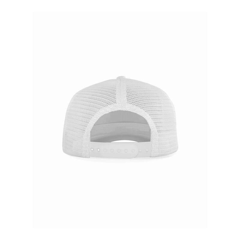 John Hatter El Patron White Rubber Patch Cap Unisex Cap White, , large image number 4