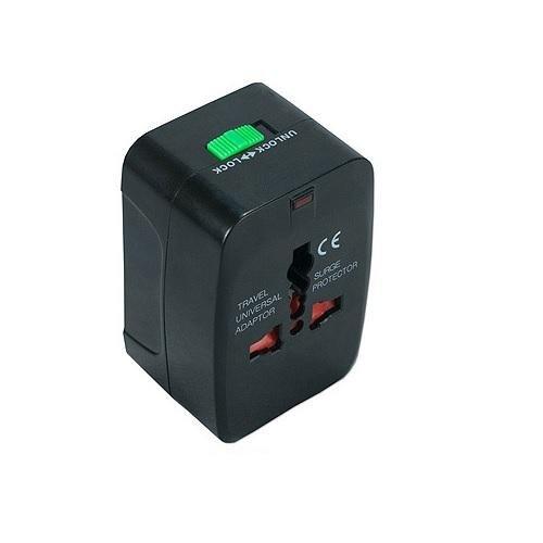 Mira Accessories Universal Travel Black Adapter, , medium