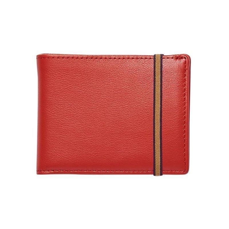 Carre Royal Portefeuille Porte-Carte Avec Monnaie Leather Wallet Red, , large image number 0