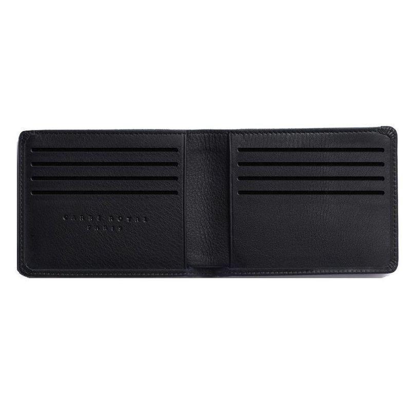Carre Royal Portefeuille Porte-Carte En Cuir Leather Wallet Black, , large image number 1